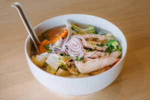 pho spoon grilled chicken pho